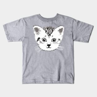 Kitty Face Kids T-Shirt